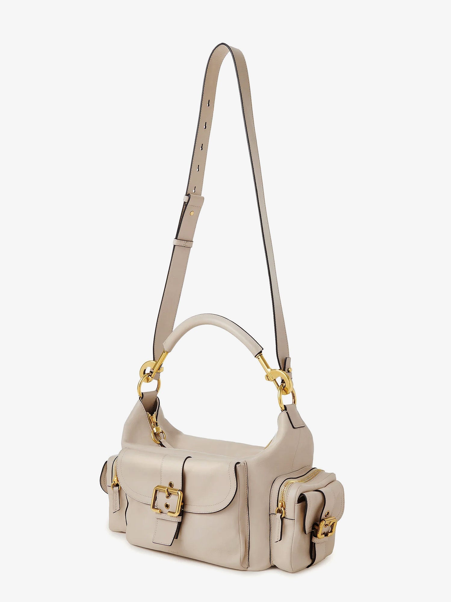 CHLOE' Chloe' Women Medium Double Carry Leather Shoulder Bag
