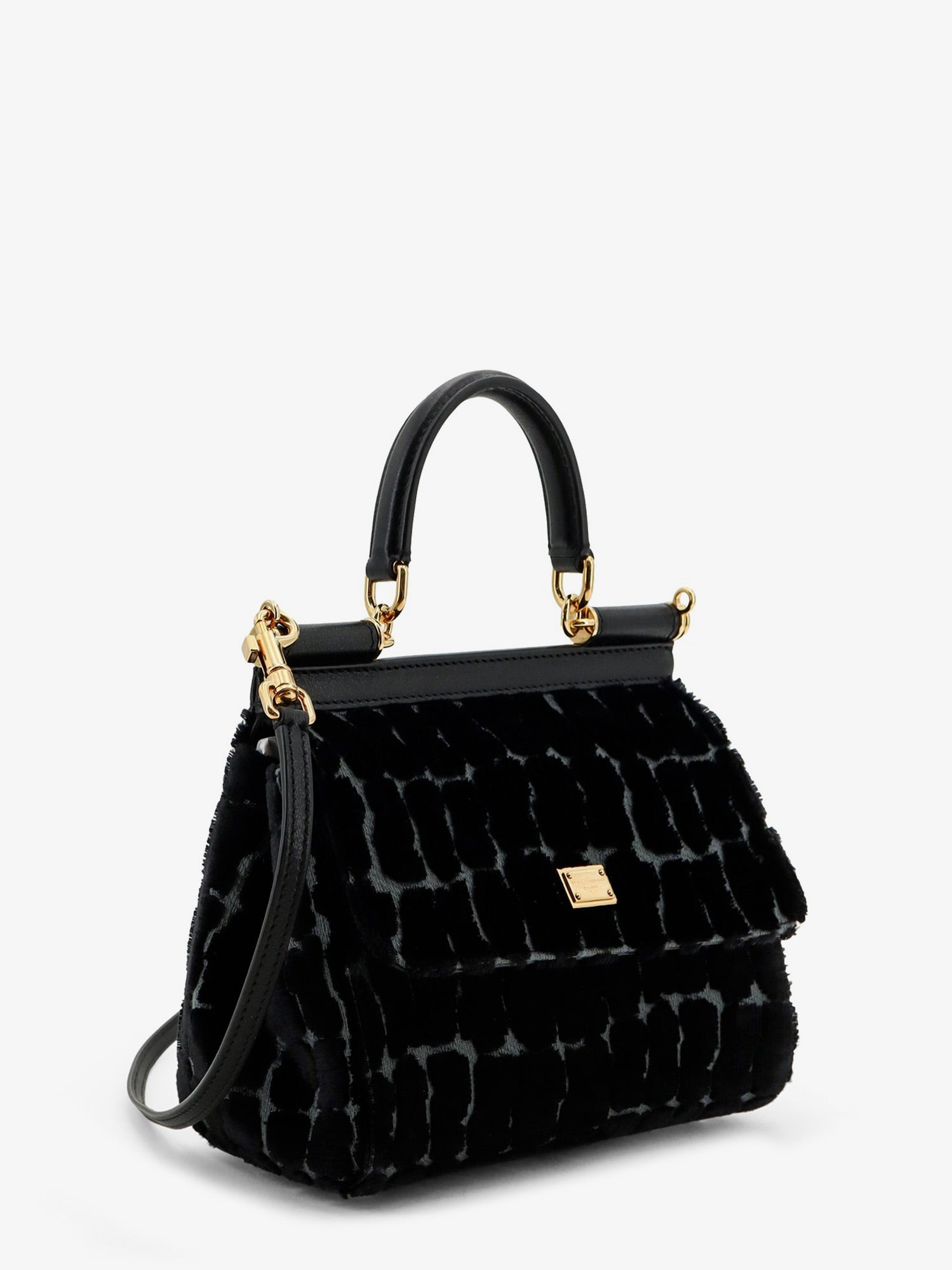 DOLCE & GABBANA Dolce & Gabbana Women Sicily Velvet Handbag