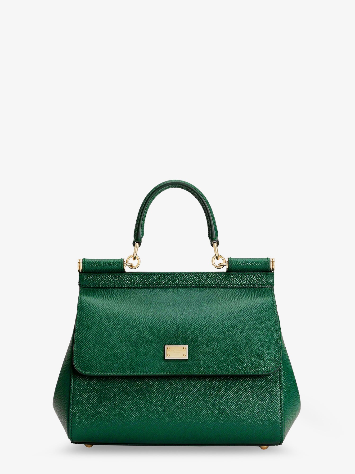 Dolce & Gabbana Women Sicily Leather Crossbody Bag
