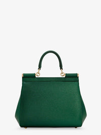 Dolce & Gabbana Women Sicily Leather Crossbody Bag