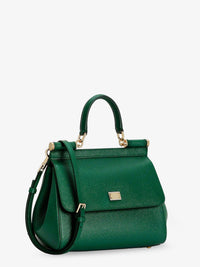 Dolce & Gabbana Women Sicily Leather Crossbody Bag