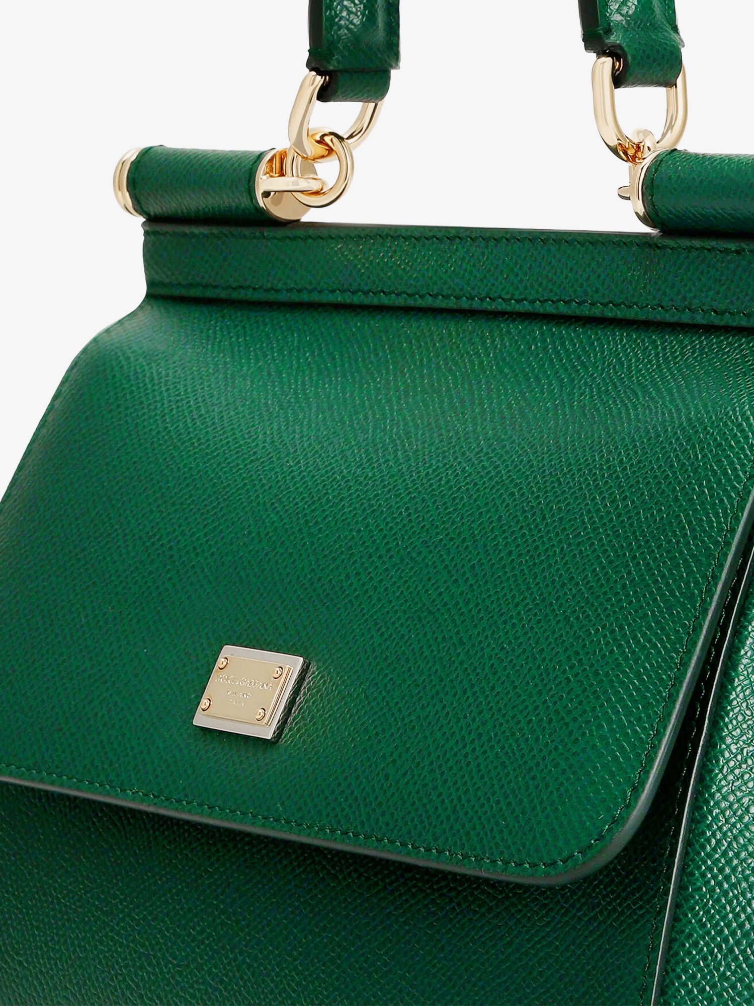Dolce & Gabbana Women Sicily Leather Crossbody Bag