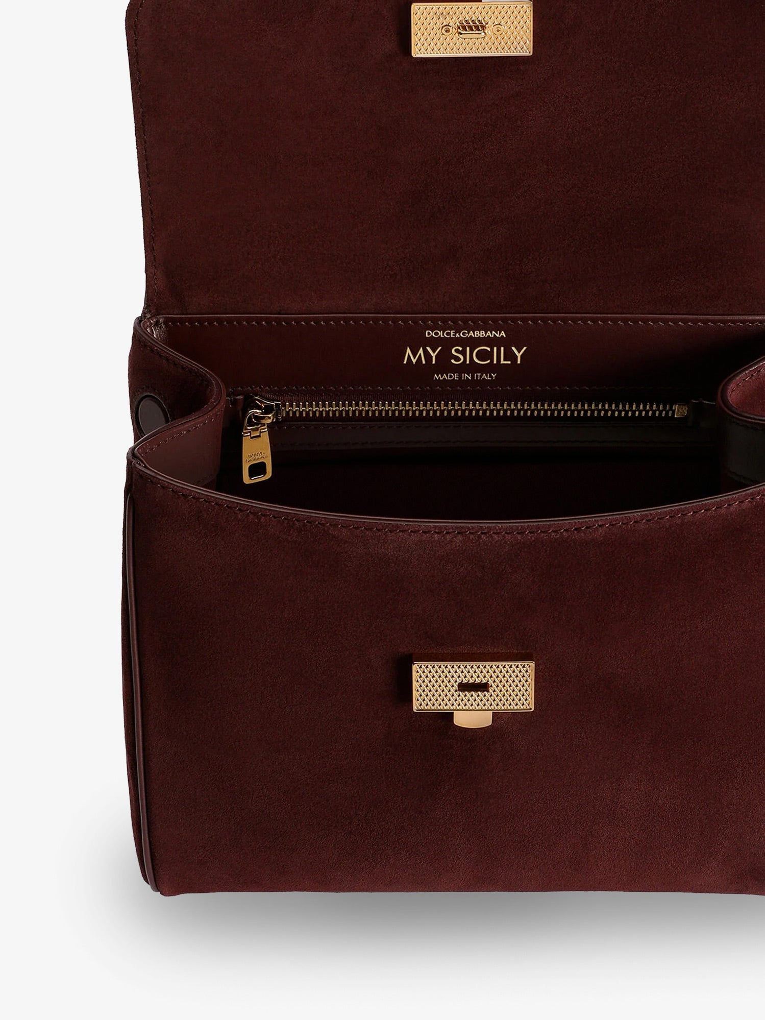 DOLCE & GABBANA Dolce & Gabbana Women My Sicily Suede Handbag