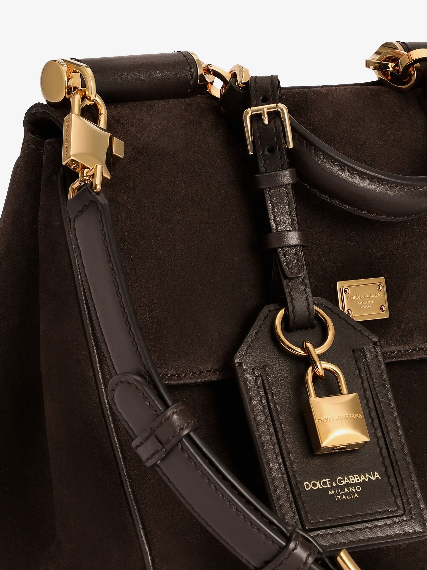 DOLCE & GABBANA Dolce & Gabbana Women My Sicily Handbag In Suede