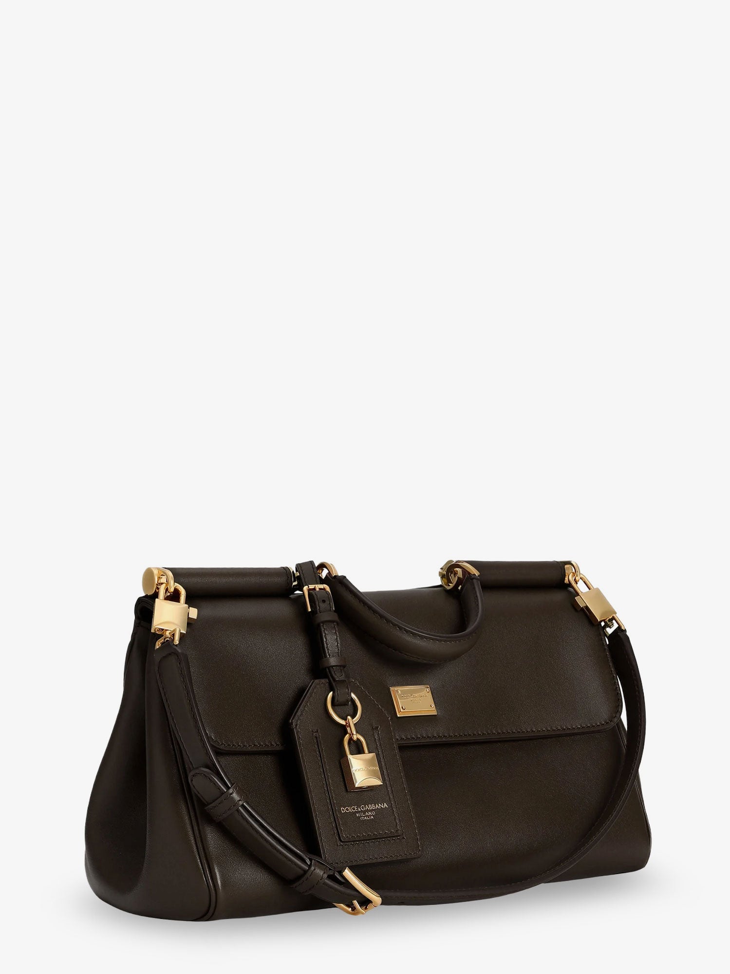 DOLCE & GABBANA Dolce & Gabbana Women My Sicily Leather Crossbody Bag