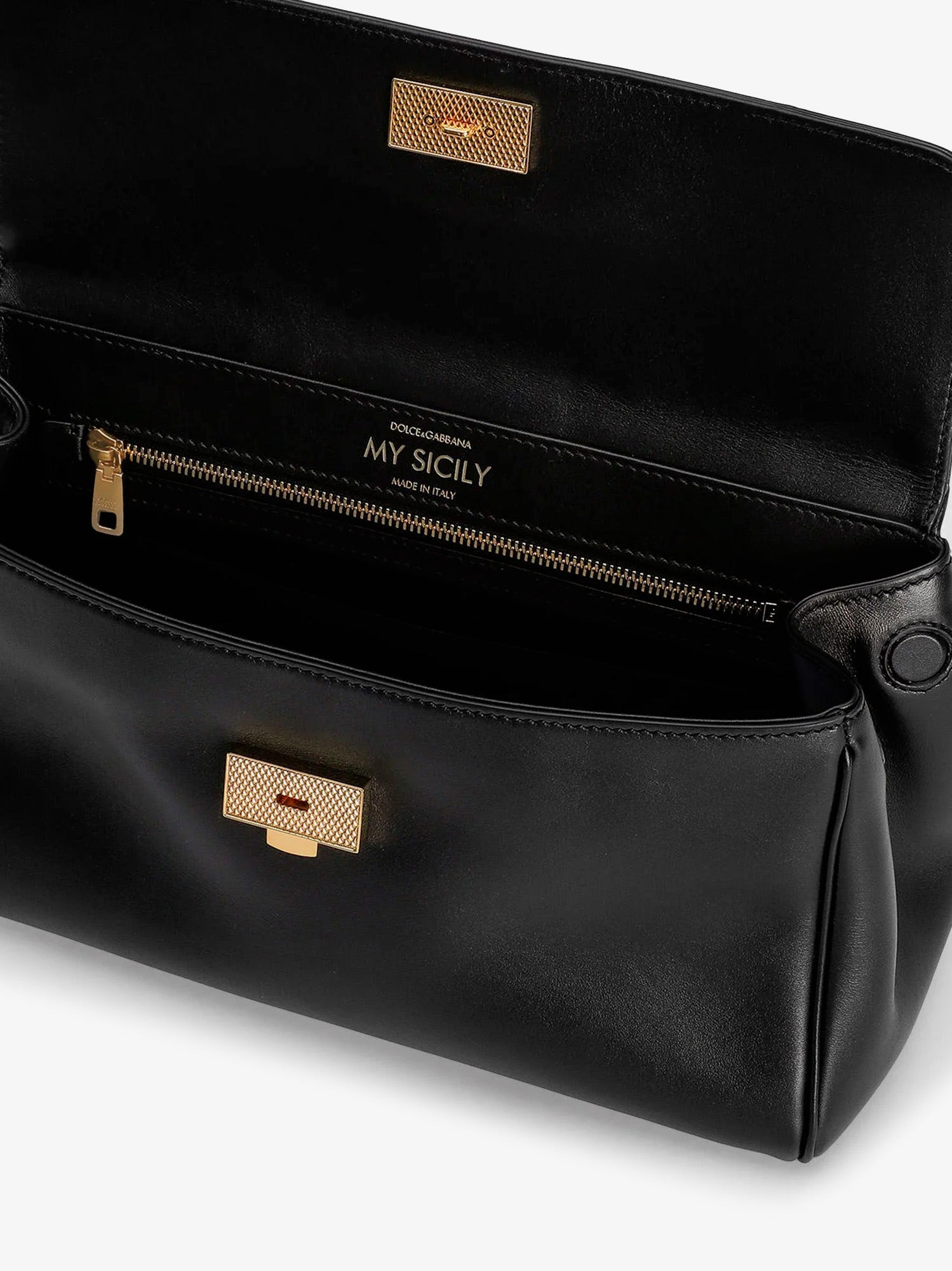 Dolce & Gabbana Women My Sicily Leather Crossbody Bag
