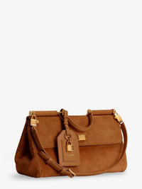 DOLCE & GABBANA Dolce & Gabbana Women My Sicily Suede Shoulder Bag
