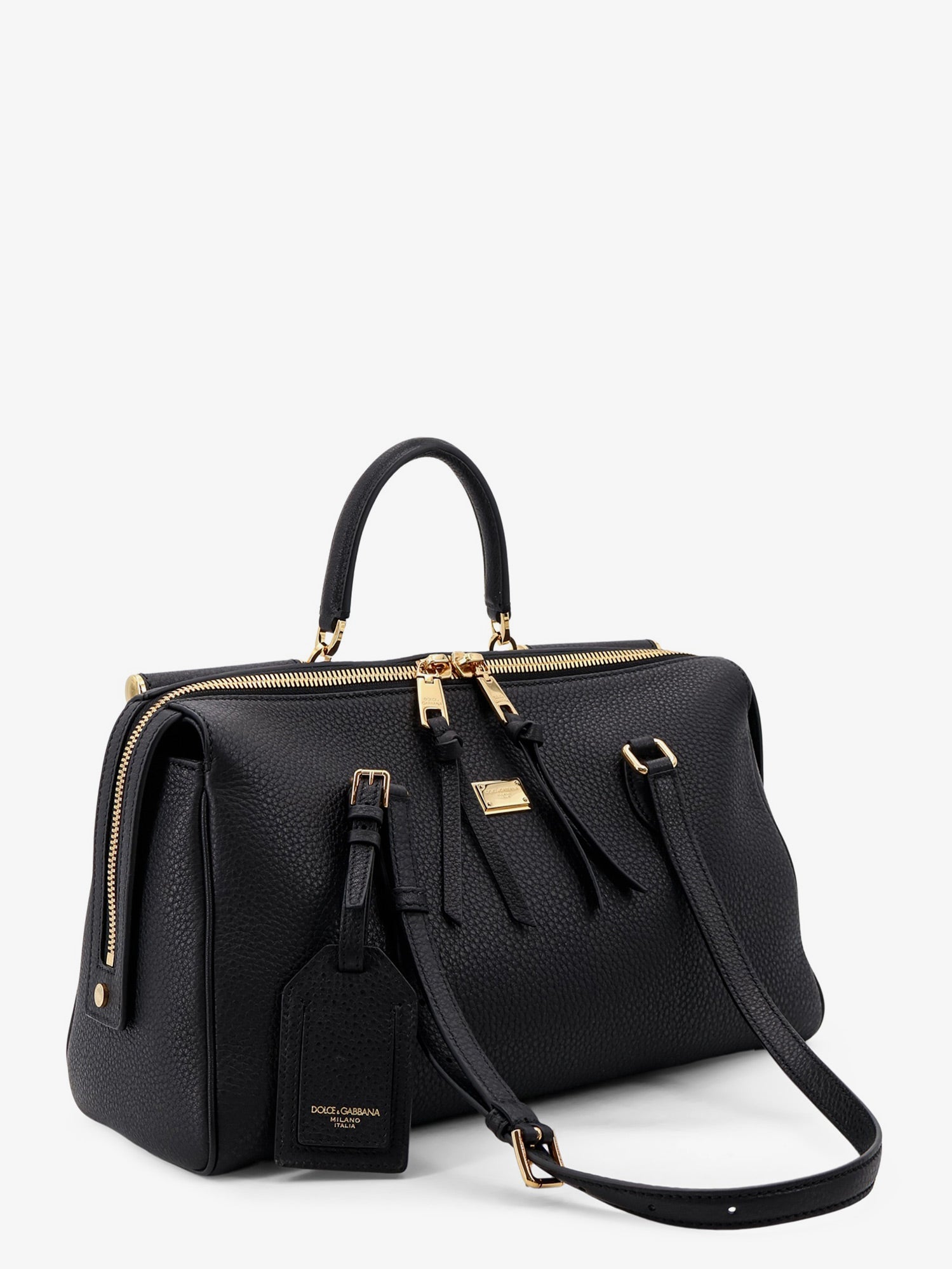 Dolce & Gabbana Women Vittoria Leather Handbag