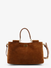 Dolce & Gabbana Women Vittoria Suede Crossbody Bag