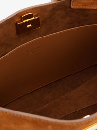 Dolce & Gabbana Women Vittoria Suede Crossbody Bag