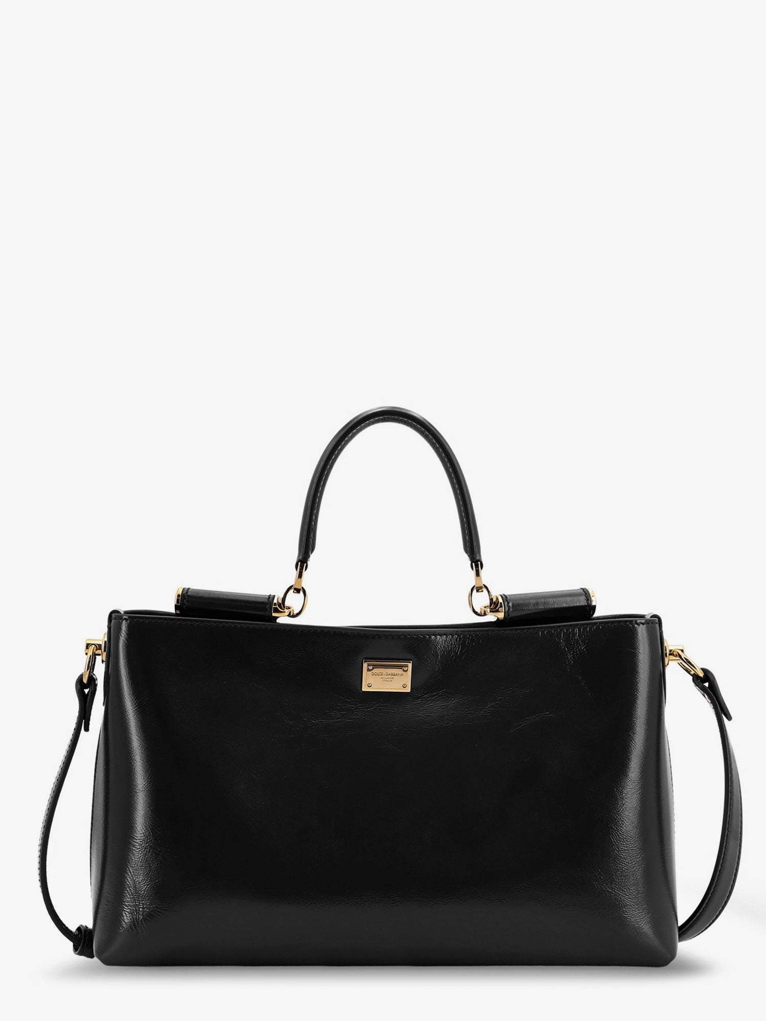 Dolce & Gabbana Women Vittoria Leather Shoulder Bag