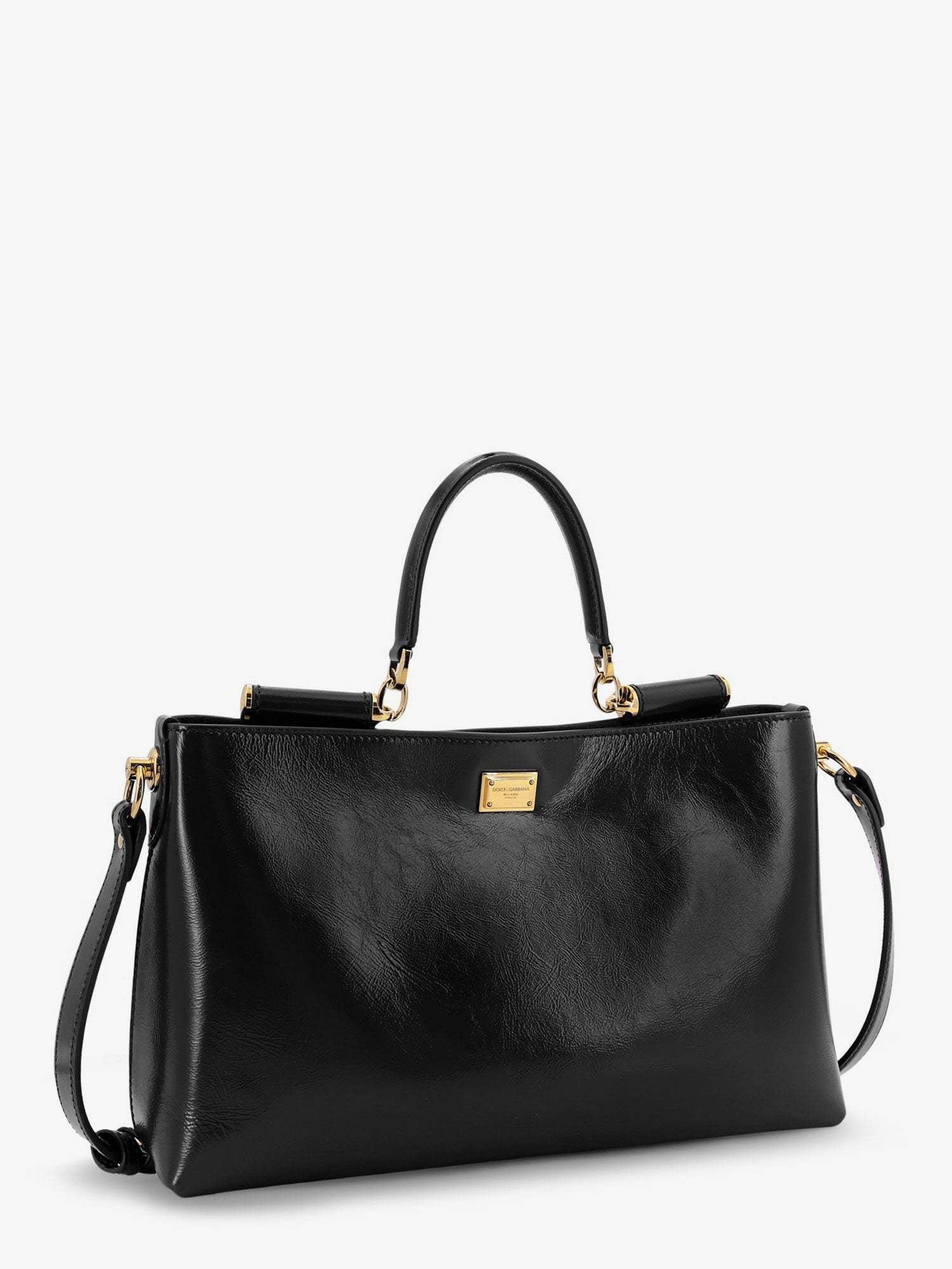 Dolce & Gabbana Women Vittoria Leather Shoulder Bag