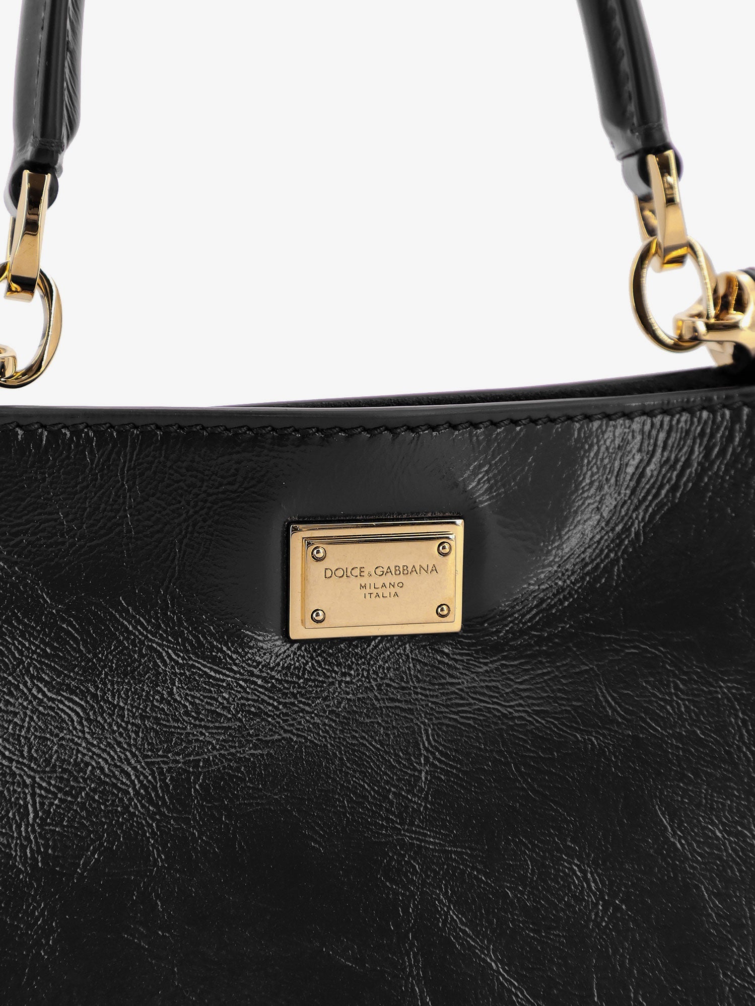 Dolce & Gabbana Women Vittoria Leather Shoulder Bag