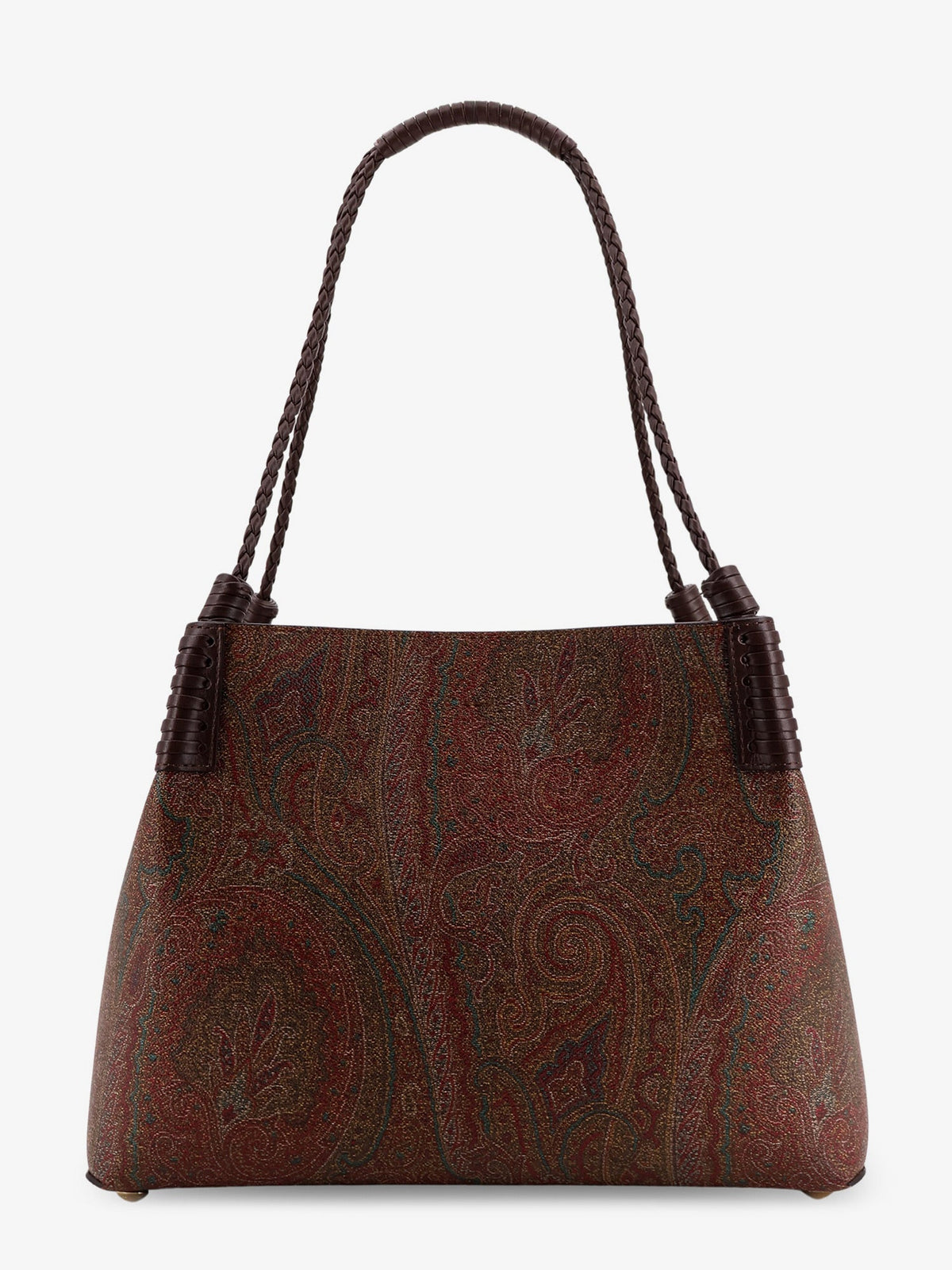 ETRO Etro Women Libra M Arnica Paisley Fabric Shopping Bag