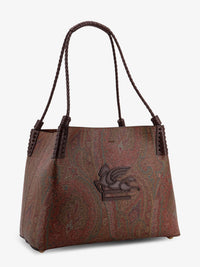 ETRO Etro Women Libra M Arnica Paisley Fabric Shopping Bag