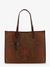 ETRO Etro Women Love Trotter Paisley Jacquard Shopping Bag With Leather Handles