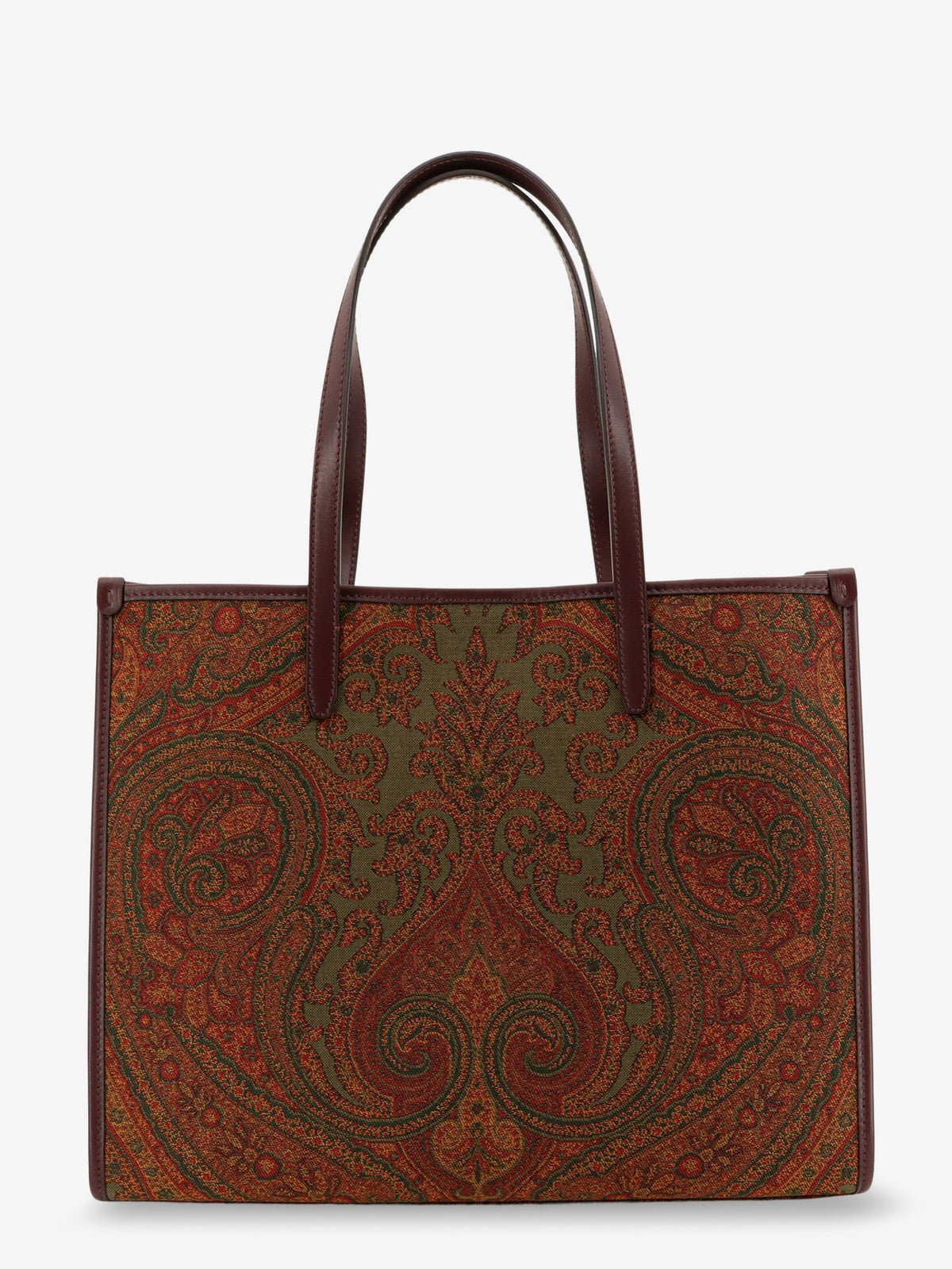 ETRO Etro Women Love Trotter Paisley Jacquard Shopping Bag With Leather Handles