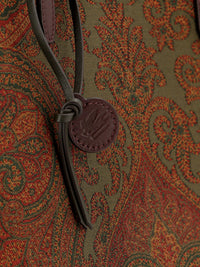 ETRO Etro Women Love Trotter Paisley Jacquard Shopping Bag With Leather Handles