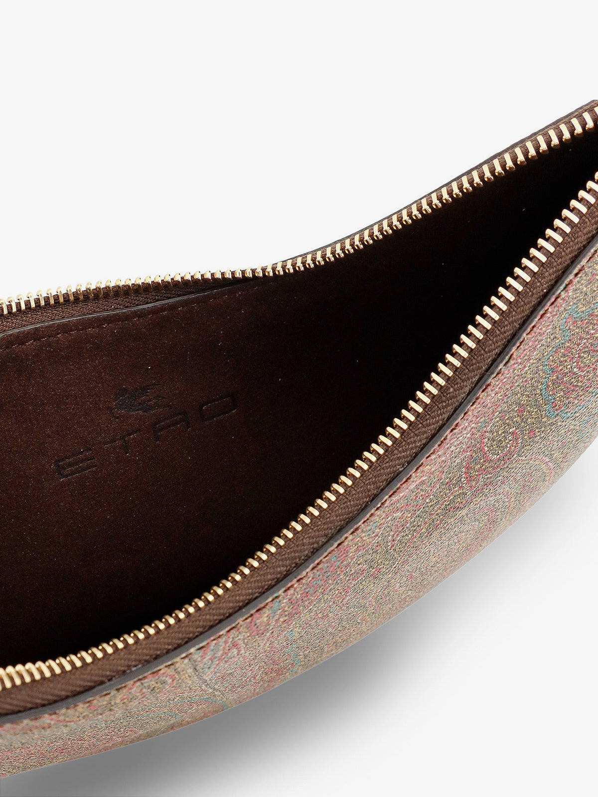 Etro Women Etro Essential S Arnica Hobo Shoulder Bag In Paisley Jacquard Fabric