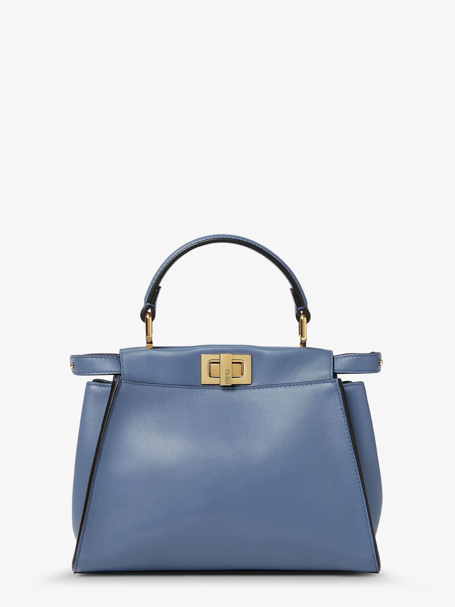 FENDI Fendi Women Peekaboo Mini Leather Handbag
