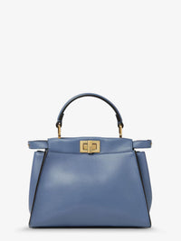 FENDI Fendi Women Peekaboo Mini Leather Handbag