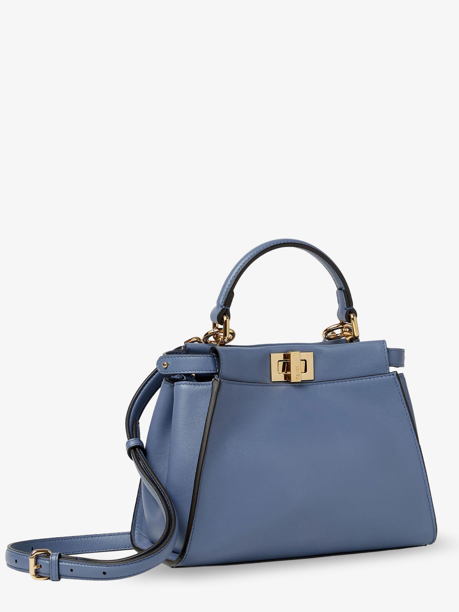 FENDI Fendi Women Peekaboo Mini Leather Handbag