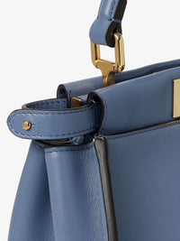 FENDI Fendi Women Peekaboo Mini Leather Handbag