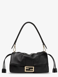 FENDI Fendi Women Baguette Soft Medium Leather Shoulder Bag