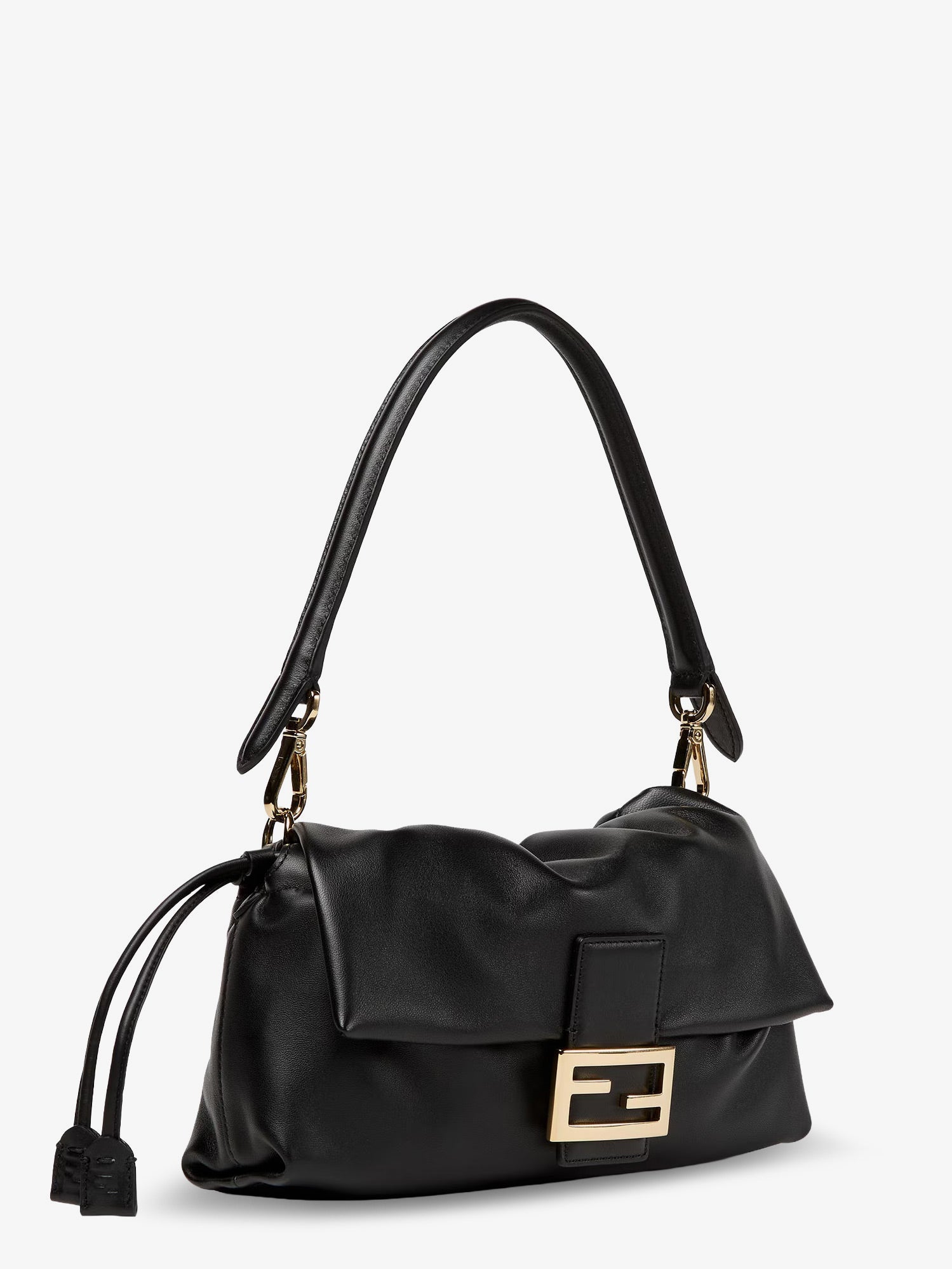 FENDI Fendi Women Baguette Soft Medium Leather Shoulder Bag