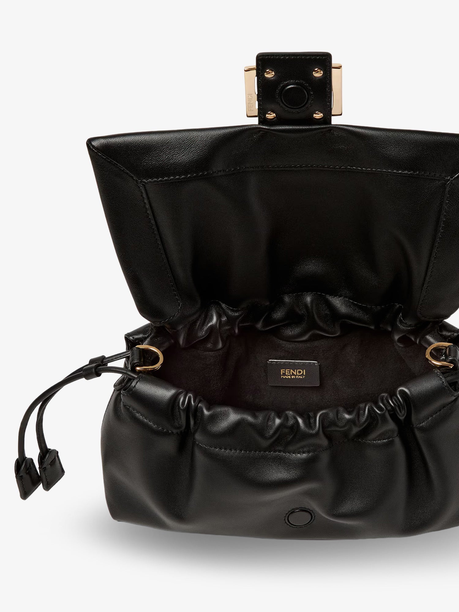 FENDI Fendi Women Baguette Soft Medium Leather Shoulder Bag