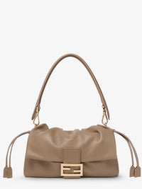 FENDI Fendi Women Baguette Soft Medium Leather Shoulder Bag