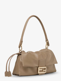 FENDI Fendi Women Baguette Soft Medium Leather Shoulder Bag