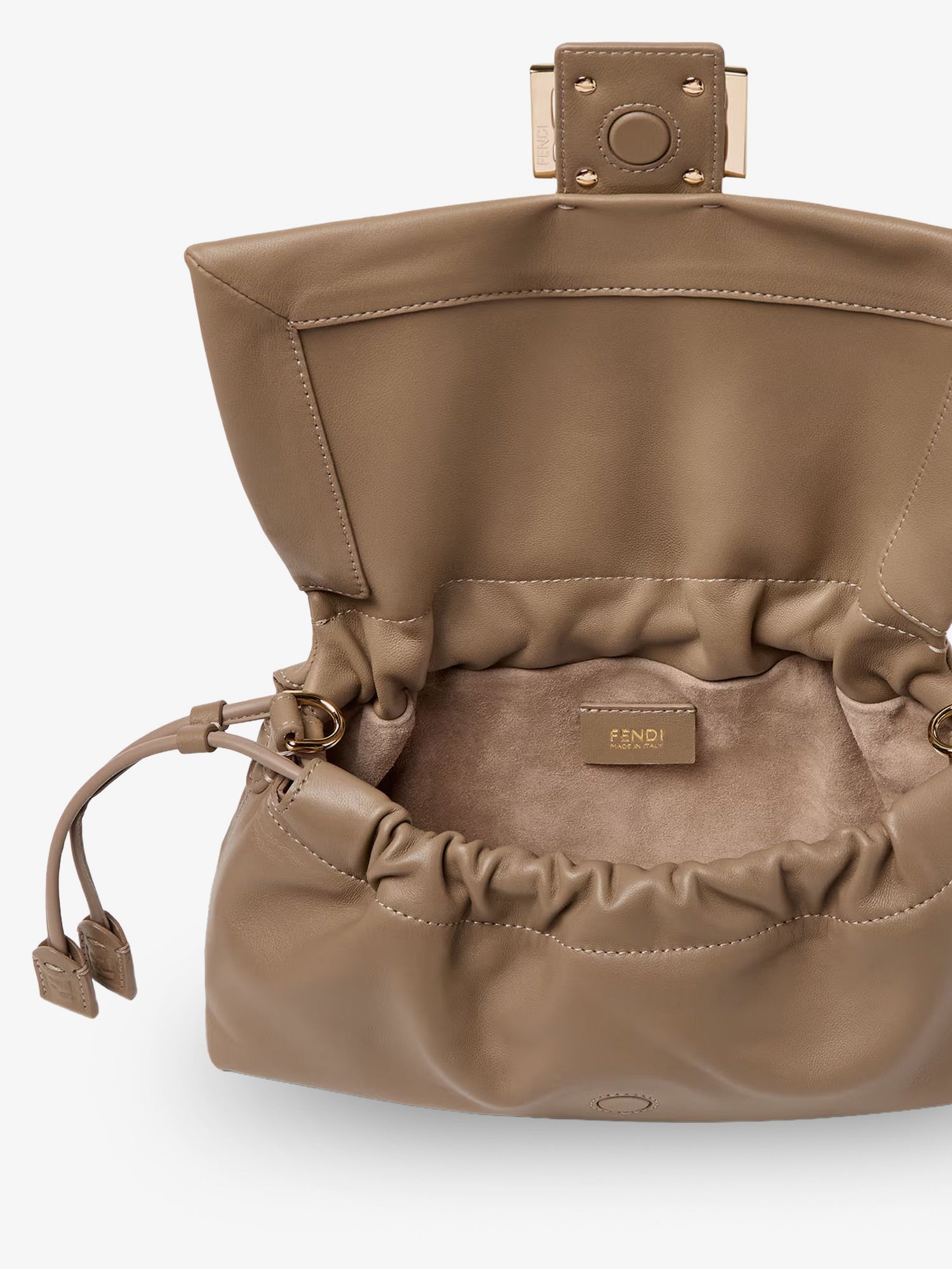 FENDI Fendi Women Baguette Soft Medium Leather Shoulder Bag