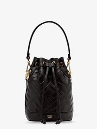 Fendi Women Mon Tresor Leather Bucket Bag