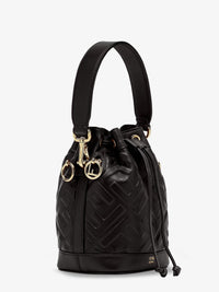 Fendi Women Mon Tresor Leather Bucket Bag