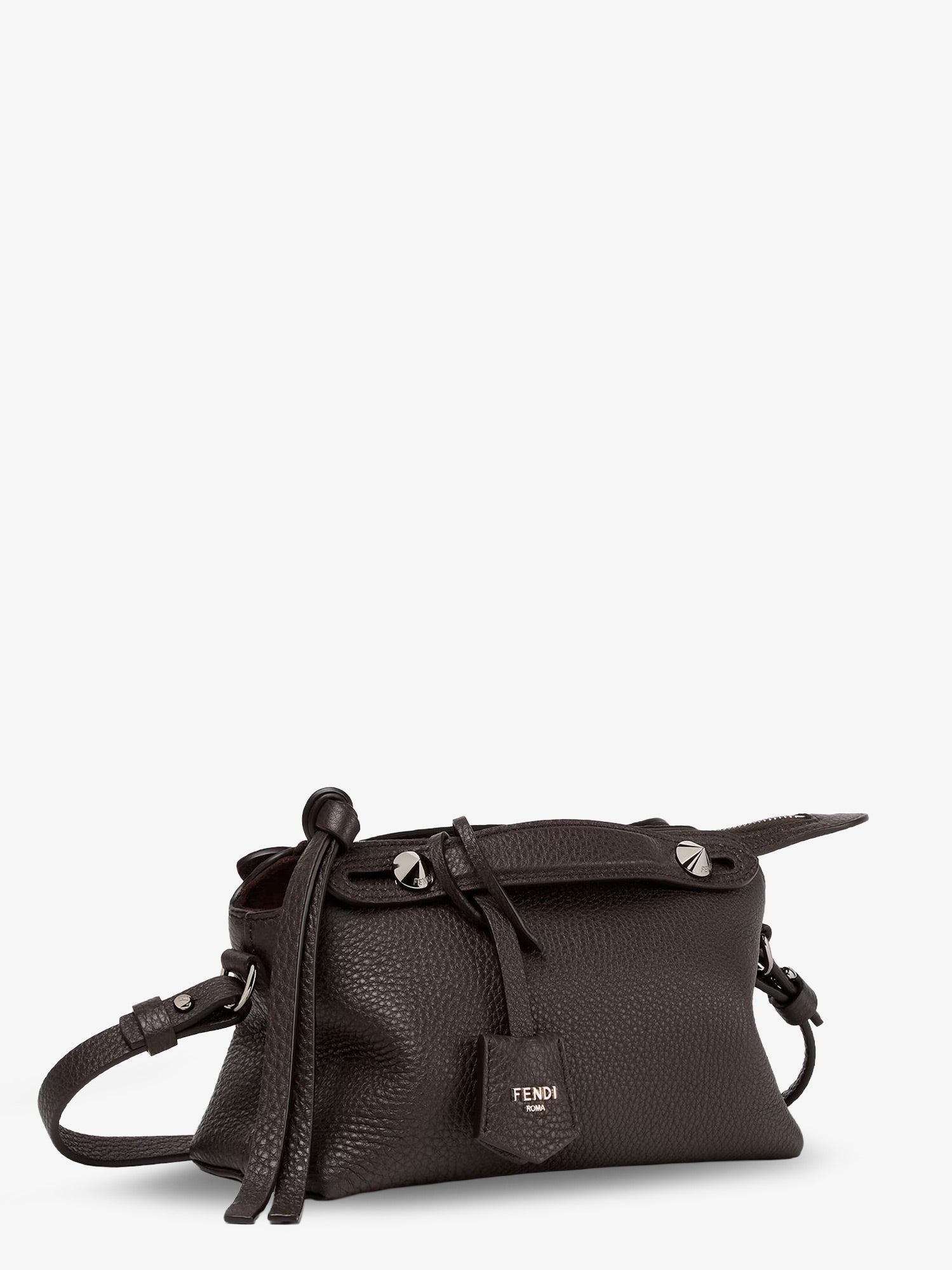 FENDI Fendi Women By The Way Hammered Leather Handbag