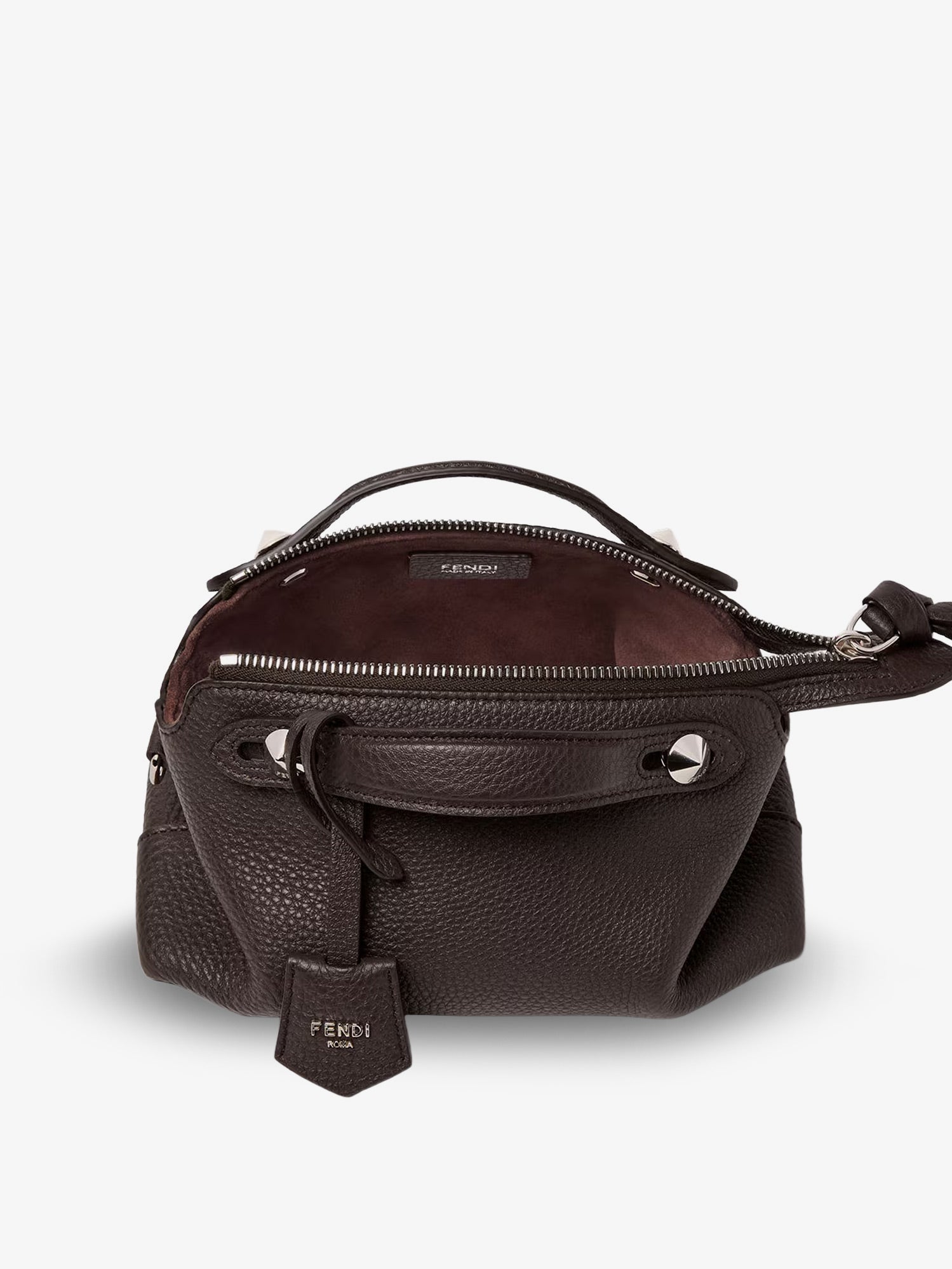FENDI Fendi Women By The Way Hammered Leather Handbag