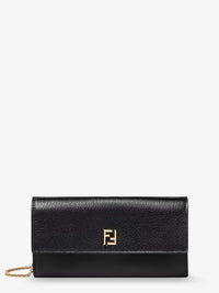 Fendi Women Continental Leather Crossbody Bag