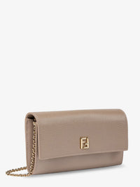 Fendi Women Continental Leather Crossbody Bag