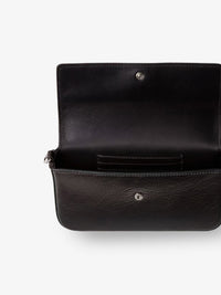 Fendi Women Crackled Leather Wallet On Chain Tube Crossbody Bag