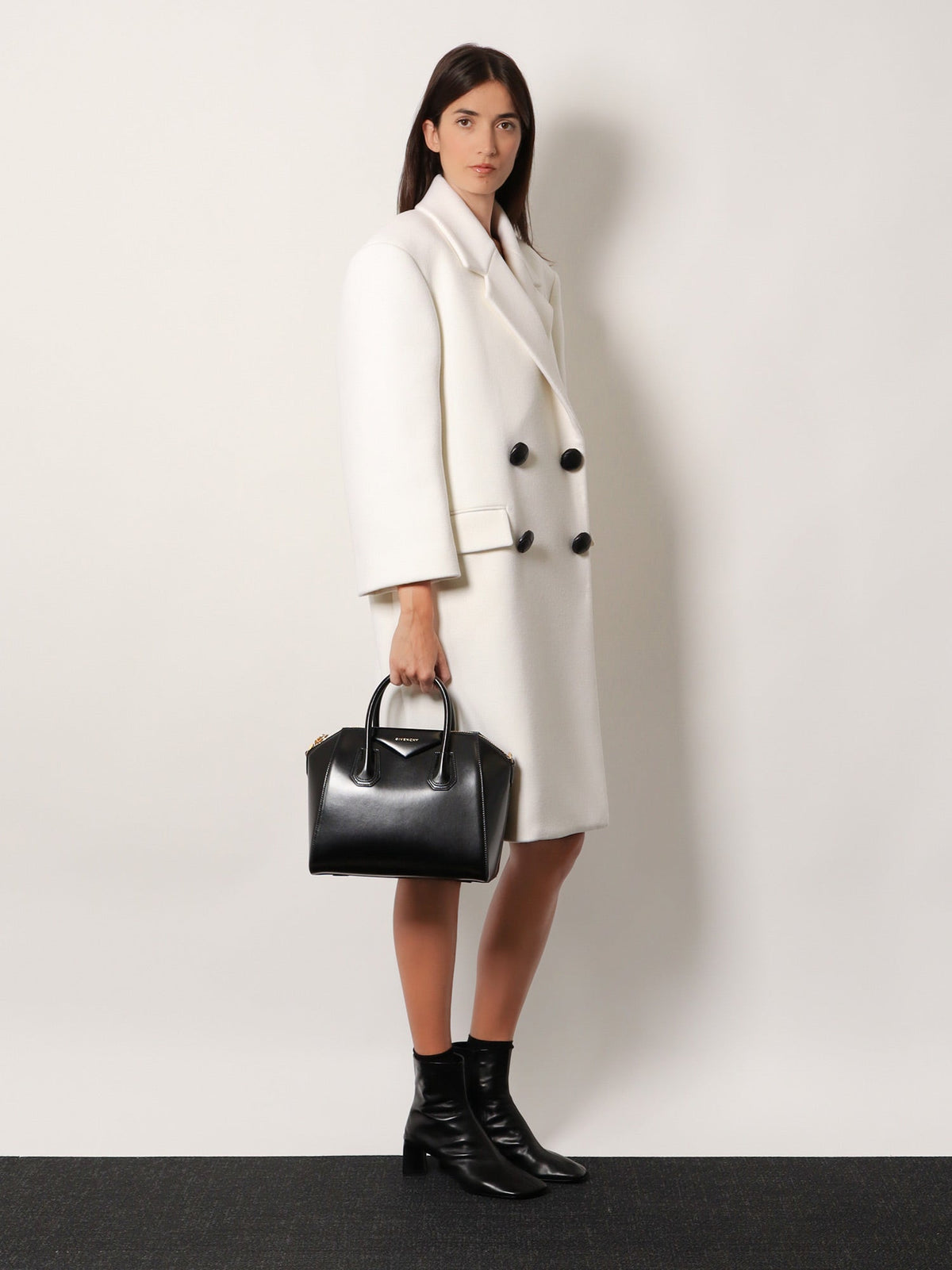 Givenchy Women Antigona Small Leather Crossbody Bag