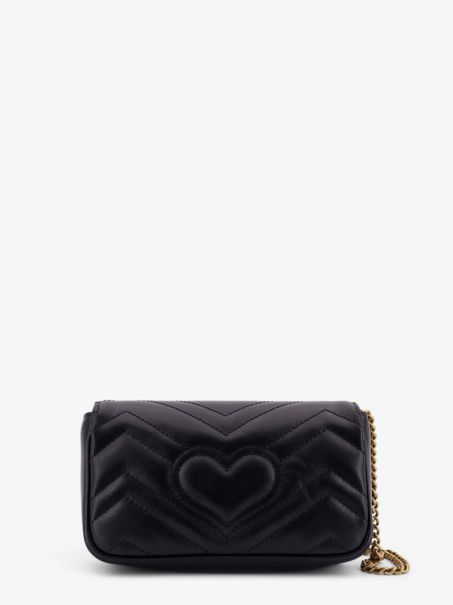 Gucci Women Gg Marmont Mini Leather Crossbody Bag