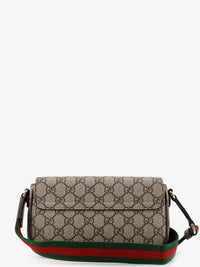 Gucci Women Ophidia Gg Supreme Fabric Crossbody Bag