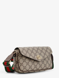 Gucci Women Ophidia Gg Supreme Fabric Crossbody Bag