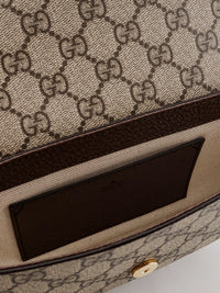 Gucci Women Ophidia Gg Supreme Fabric Crossbody Bag