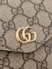 Gucci Women Ophidia Gg Supreme Fabric Crossbody Bag