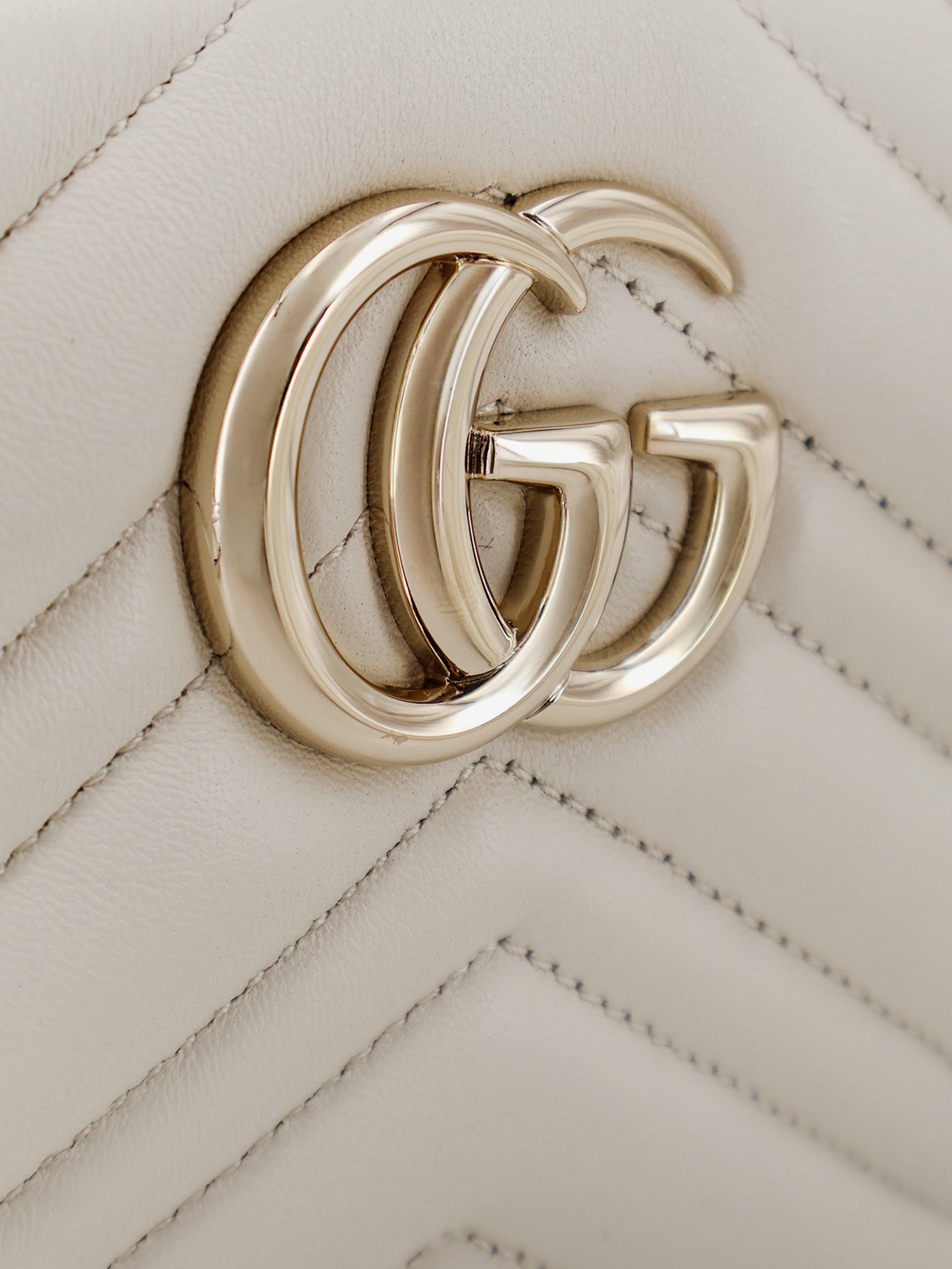 Gucci Women Gg Marmont Leather Camera Bag