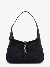 Gucci Women Jackie 1961 Gg Fabric Shoulder Bag