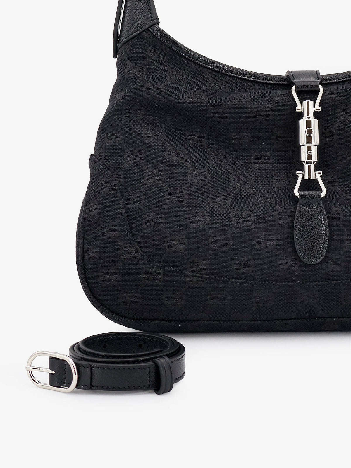 Gucci Women Jackie 1961 Gg Fabric Shoulder Bag