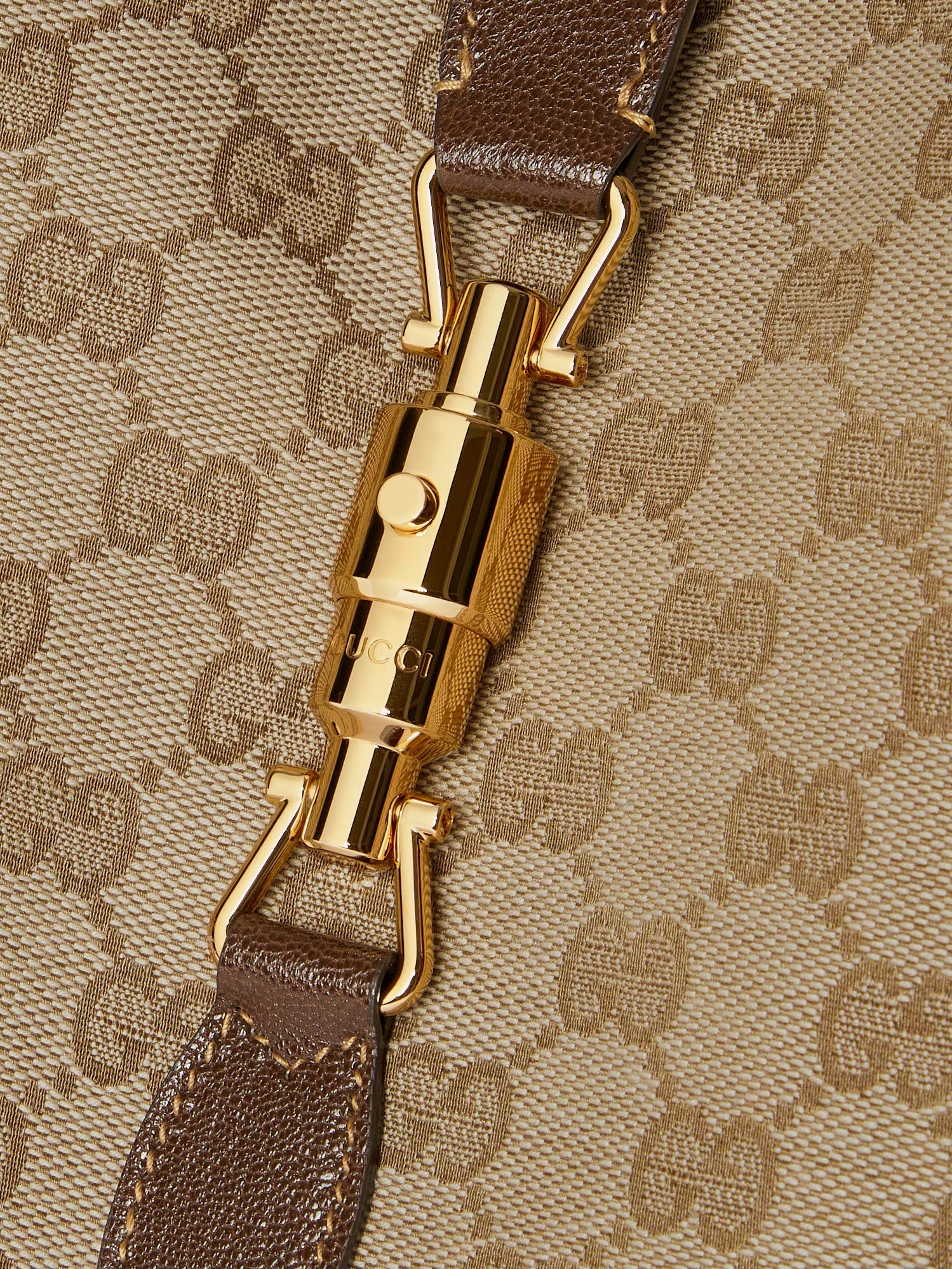 GUCCI Gucci Women Mercato Gg Fabric Shoulder Bag